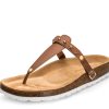 Sandalen Hey Marly | Pin Stud - Casual Cork Cognac Ts Cognac - Pin Stud - Ts