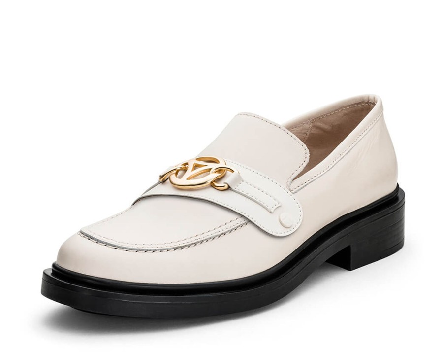 Schuhe Hey Marly | Golden Icon - Classic Loafer Crema Ps1 Crema - Golden Icon - Ps1