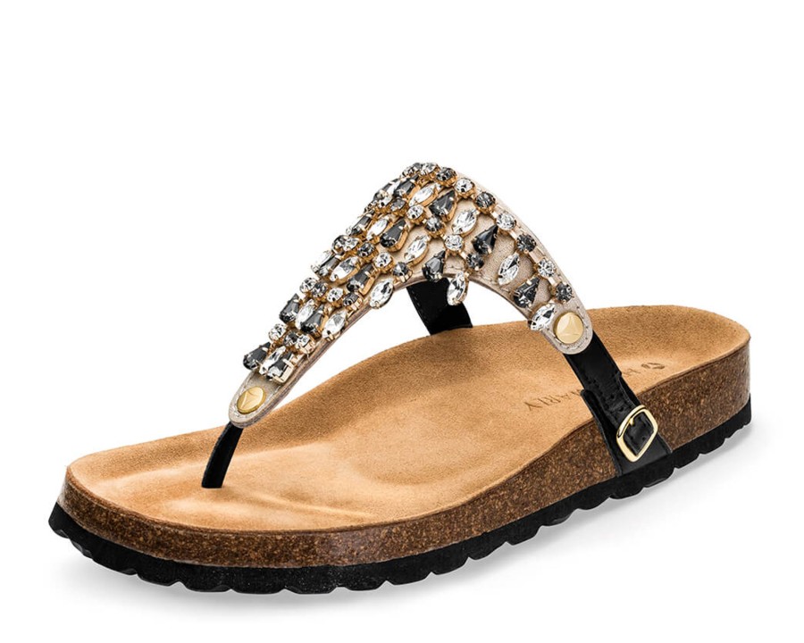 Sandalen Hey Marly | Day To Night - Casual Cork Black Ts