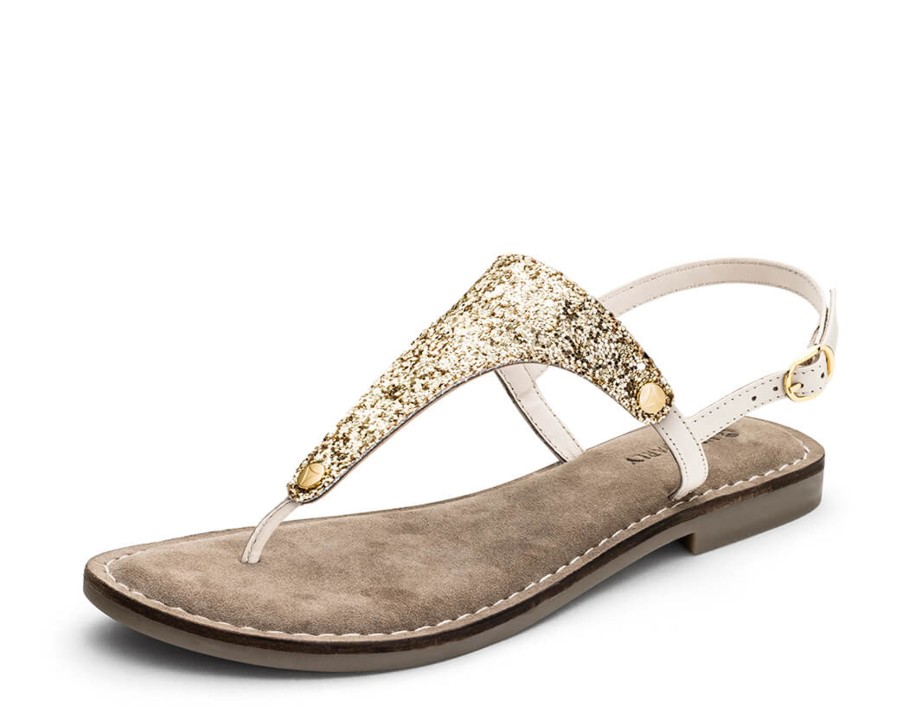 Sandalen Hey Marly | Cosmic Glitter - Comfort Crema Ts