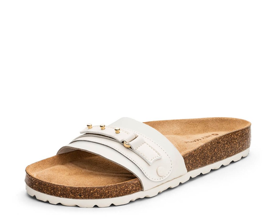 Sandalen Hey Marly | Pin Stud - Casual Cork Crema Ps1 Crema - Pin Stud - Ps1