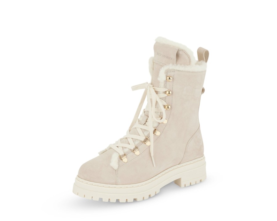 Schuhe Hey Marly | Rivet Loop - Cozy Chunky Rock - Crema Rivet Loop - Crema