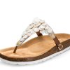 Sandalen Hey Marly | Shiny Pearl - Casual Cork Cognac Ts