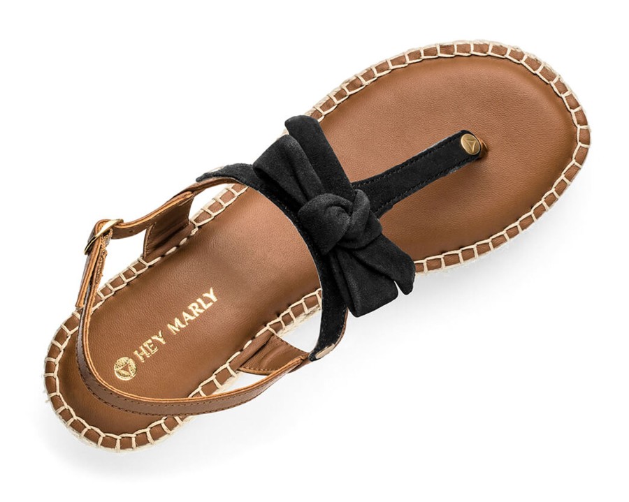 Sandalen Hey Marly | Pretty Loop - Wedge Bast Mid Cognac Ts