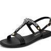 Sandalen Hey Marly | Sparkling Sea - Classic Riemen Black Ts