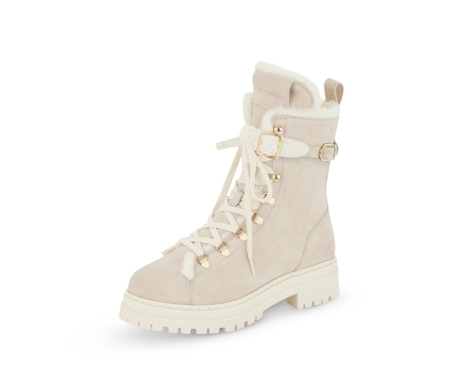 Schuhe Hey Marly | Teddy Loop - Cozy Chunky Rock - Crema Teddy Loop - Crema