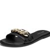 Sandalen Hey Marly | Gold Chain - Classic Black Ps1 Black - Gold Chain - Ps1