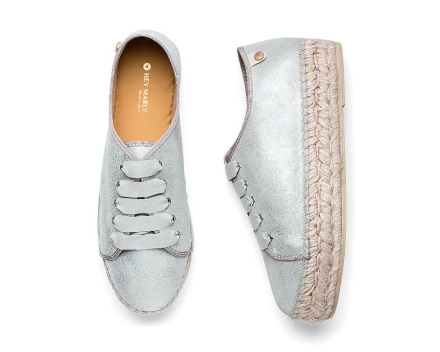 Schuhe Hey Marly | Sporty Sneaker Silver