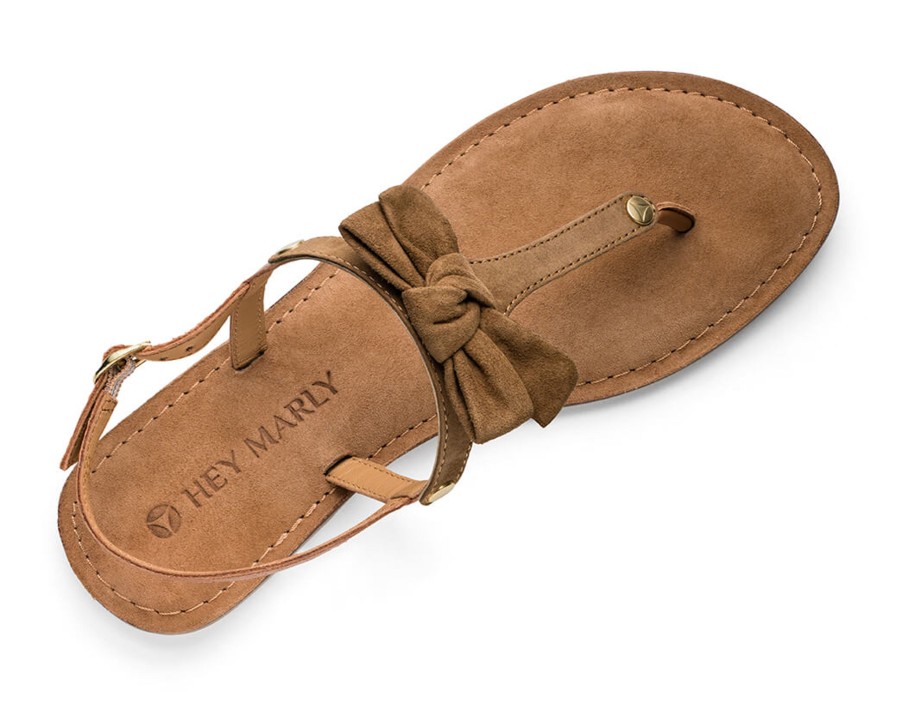 Sandalen Hey Marly | Pretty Loop - Comfort Cognac Ts