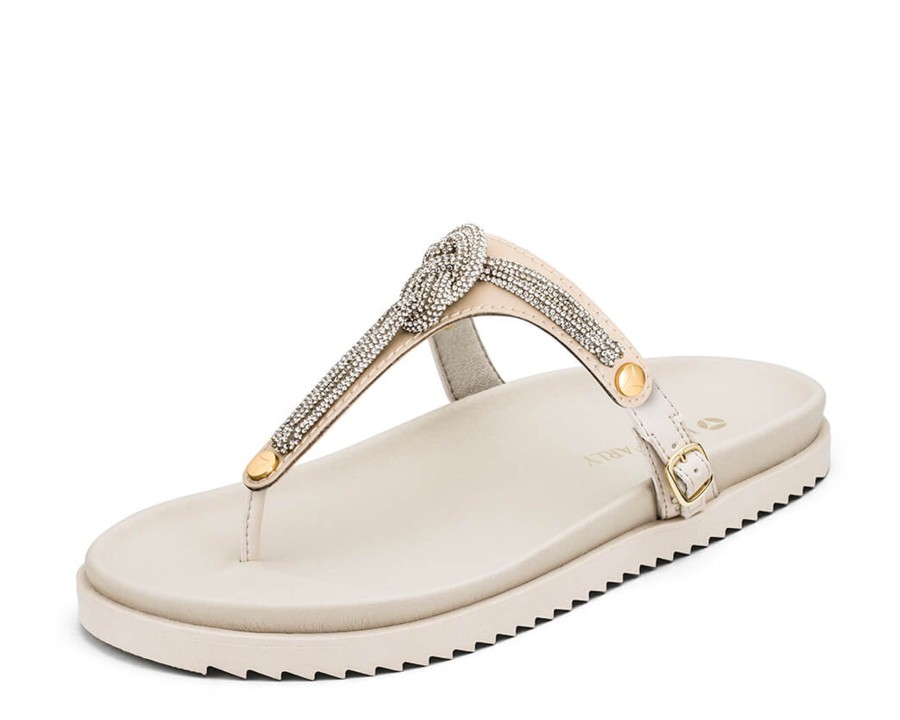 Sandalen Hey Marly | Glitter Knot - Casual Clean Crema Ts