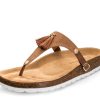 Sandalen Hey Marly | Pom De Paris - Casual Cork Cognac Ts