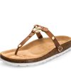 Sandalen Hey Marly | Golden Icon - Casual Cork Cognac Ts Cognac - Golden Icon - Ts