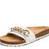 Sandalen Hey Marly | Gold Chain - Casual Cork Crema Ps1 Crema - Gold Chain - Ps1