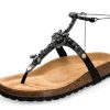 Sandalen Hey Marly | Brilliant Life Chain - Casual Cork Black Ts