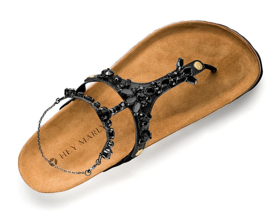 Sandalen Hey Marly | Brilliant Life Chain - Casual Cork Black Ts