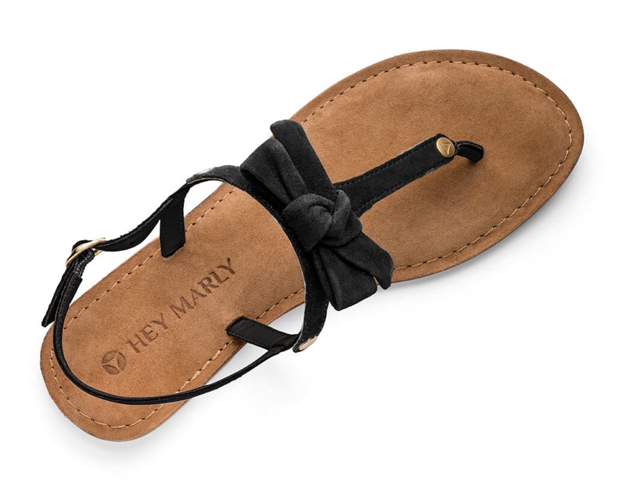 Sandalen Hey Marly | Pretty Loop - Comfort Black Ts