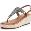 Sandalen Hey Marly | Ethno Beads - Wedge Bast Mid Cognac Ts