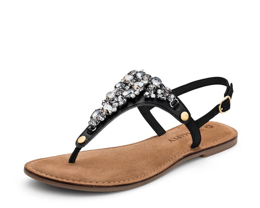 Sandalen Hey Marly | Brilliant Bold - Comfort Black Ts