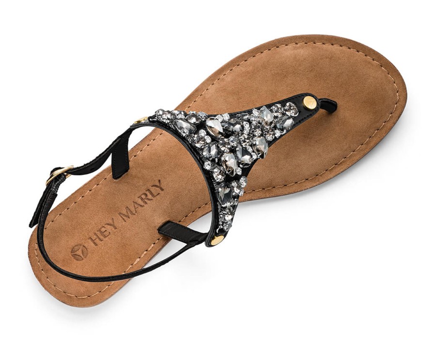 Sandalen Hey Marly | Brilliant Bold - Comfort Black Ts