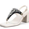 Sandalen Hey Marly | Brilliant Bold - Block Heel Mid Crema Ts