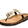 Sandalen Hey Marly | Tulum Tassle - Casual Cork Black Ts