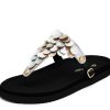 Sandalen Hey Marly | Shiny Pearl - Casual Clean Black Ts