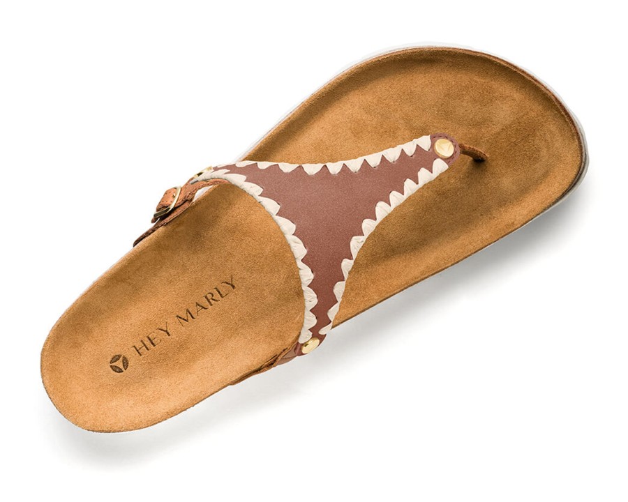 Sandalen Hey Marly | Summer Sensation - Casual Cork Cognac Ts