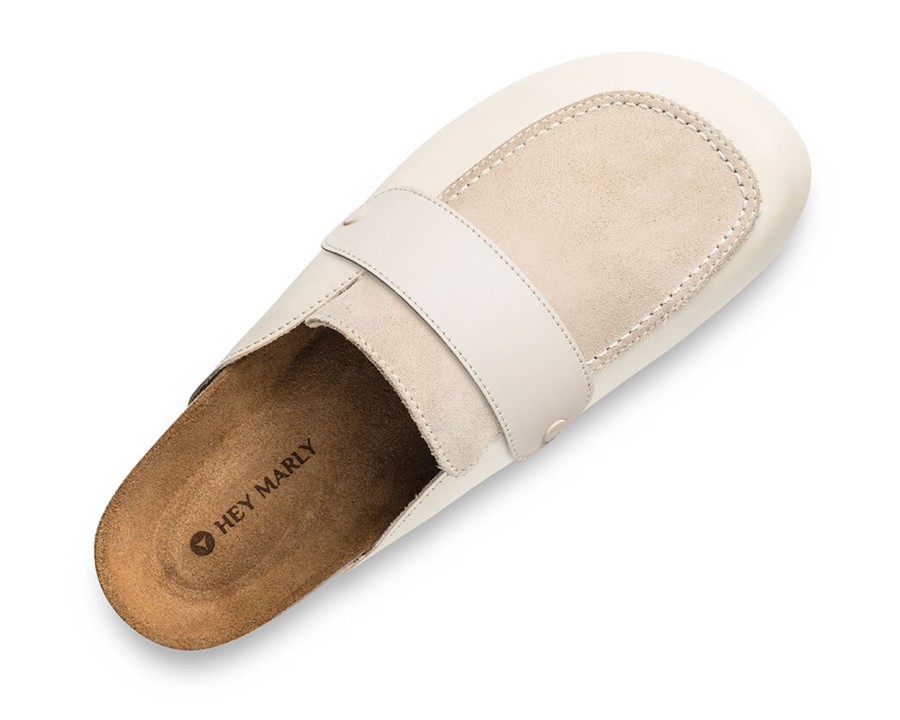 Schuhe Hey Marly | All Plain - Cloafer Crema Ps1 Crema - All Plain - Ps1