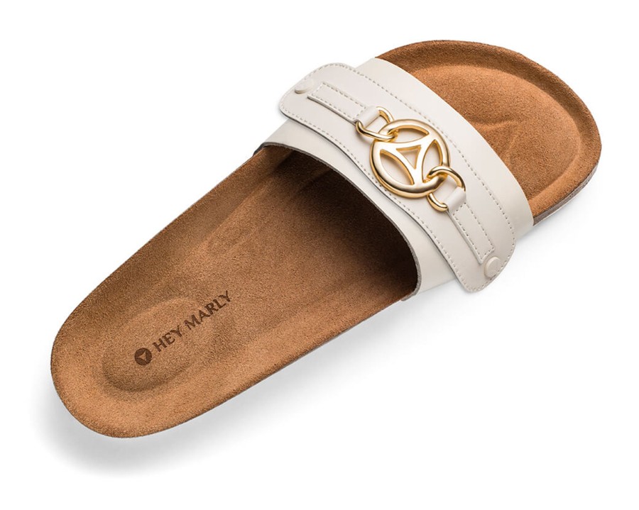 Sandalen Hey Marly | Golden Icon - Casual Cork Crema Ps1 Crema - Golden Icon - Ps1