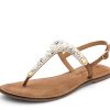 Sandalen Hey Marly | Precious Pearl - Comfort Cognac Ts White - Precious Pearl - Ts