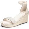 Sandalen Hey Marly | Urban Twist - Wedge Bast High Crema Ps1 Crema - Urban Twist - Ps1