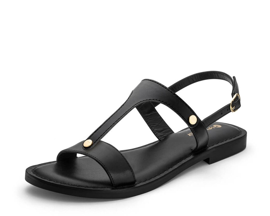 Sandalen Hey Marly | All Plain - Classic Riemen Black Ts Black - All Plain - Ts