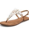 Sandalen Hey Marly | Shiny Pearl - Comfort Cognac Ts