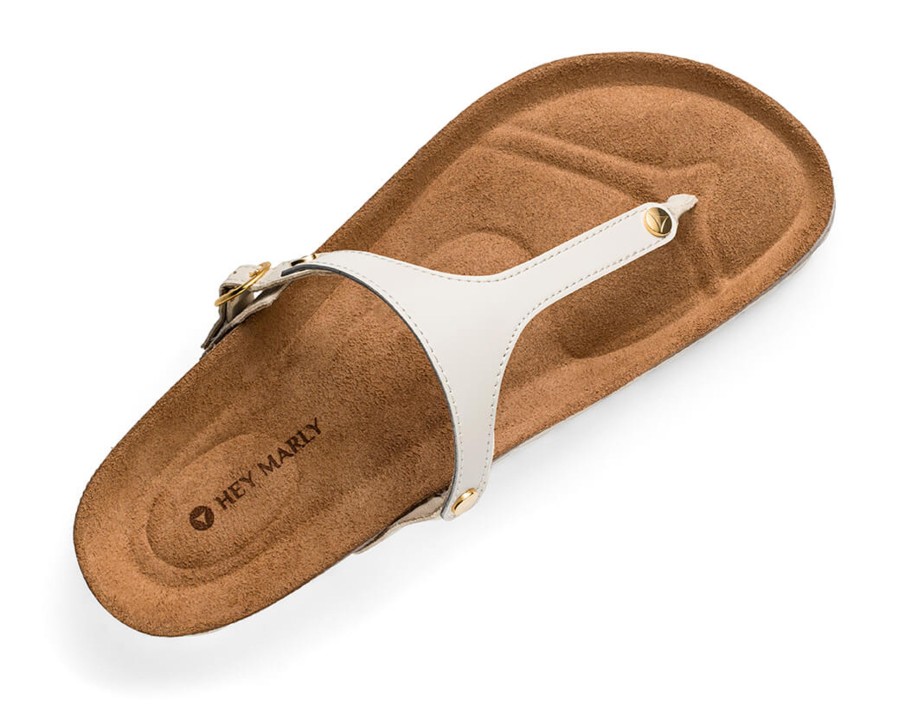 Sandalen Hey Marly | All Plain - Casual Cork Crema Ts Crema - All Plain - Ts