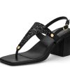 Sandalen Hey Marly | Cosmic Glitter - Block Heel Mid Black Ts Black - Cosmic Glitter - Ts