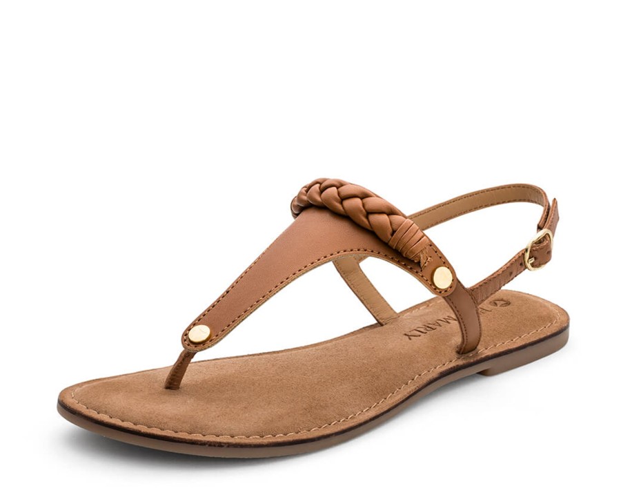 Sandalen Hey Marly | Braided - Comfort Cognac Ts Cognac - Braided - Ts