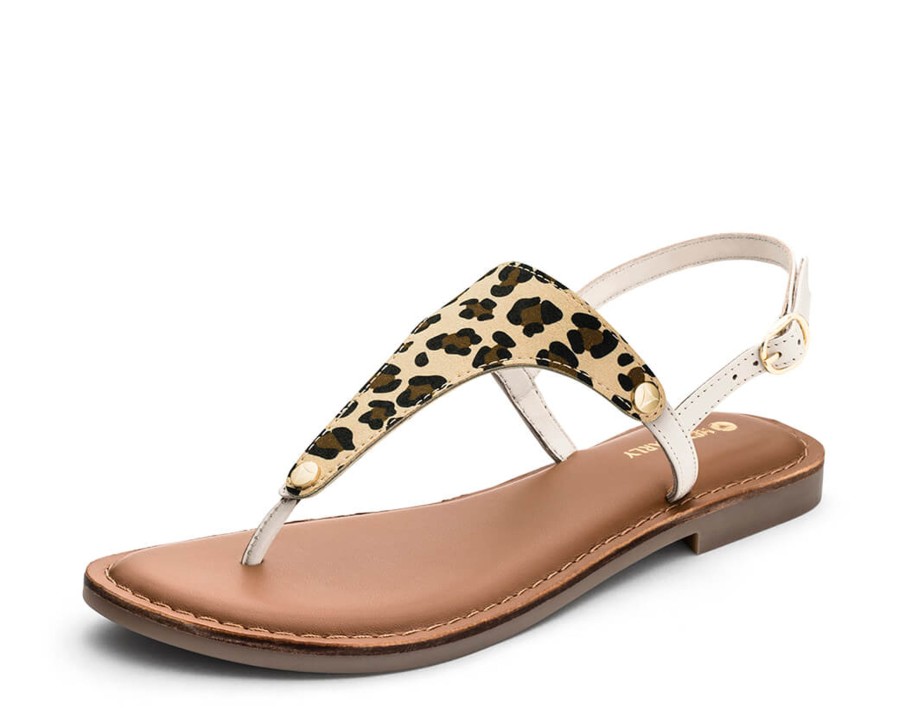 Sandalen Hey Marly | Animal Print - Classic Crema Ts