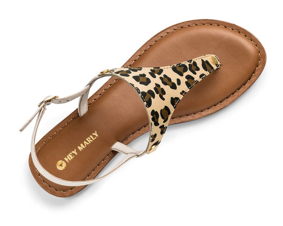 Sandalen Hey Marly | Animal Print - Classic Crema Ts