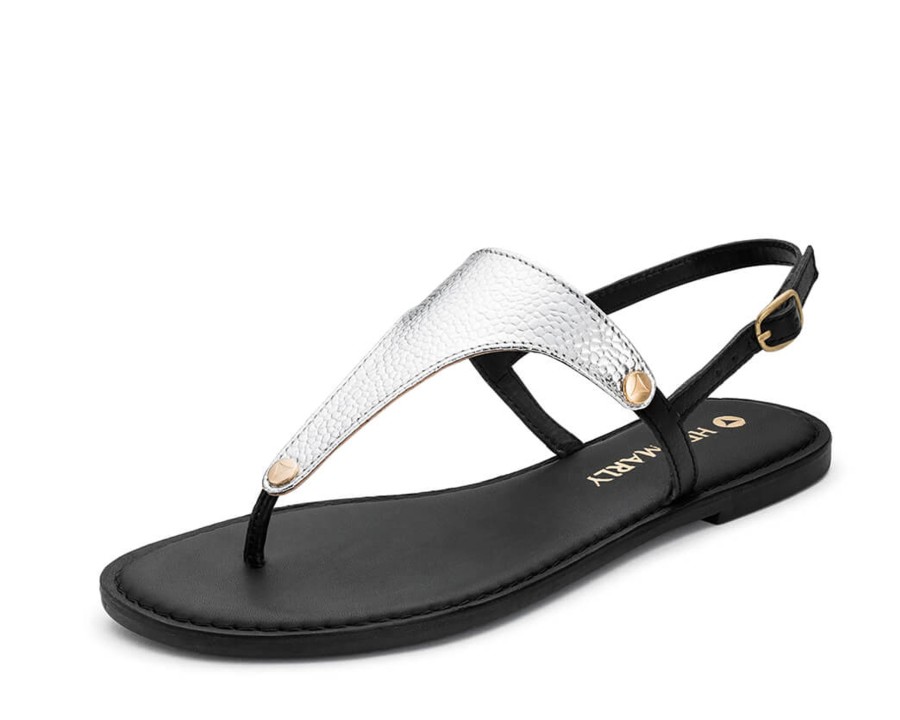 Sandalen Hey Marly | Mars Metallic - Classic Black Ts