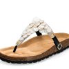 Sandalen Hey Marly | Shiny Pearl - Casual Cork Black Ts