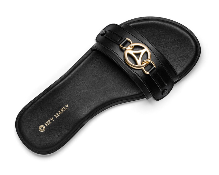 Sandalen Hey Marly | Golden Icon - Classic Black Ps1 Black - Golden Icon - Ps1