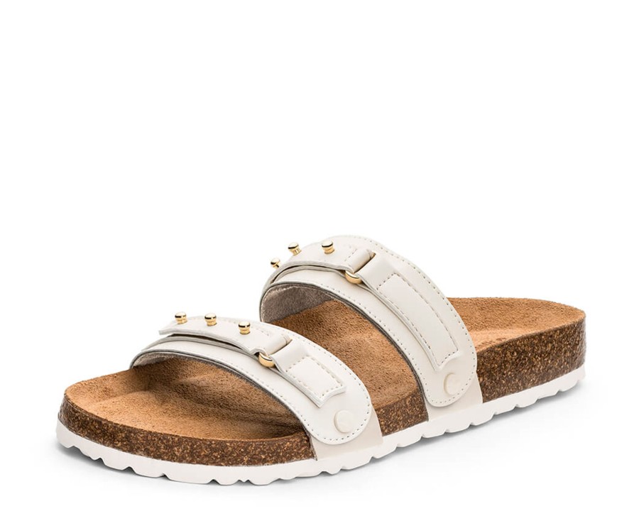 Sandalen Hey Marly | Pin Stud - Casual Cork Crema Ps2 Crema - Pin Stud - Ps2