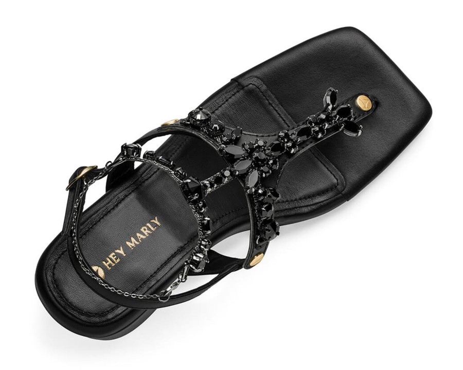 Sandalen Hey Marly | Brilliant Life Chain - Block Heel Mid Black Ts Black - Brilliant Life Chain - Ts