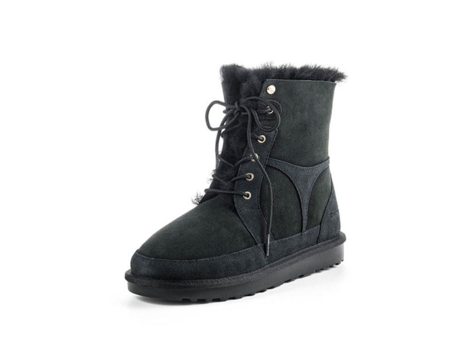 Schuhe Hey Marly | Winterboot Cozy Black