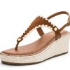 Sandalen Hey Marly | Summer Sensation - Wedge Bast Mid Cognac Ts Cognac - Summer Sensation - Ts