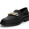 Schuhe Hey Marly | Gold Chain - Classic Loafer Black Ps1 Black - Gold Chain - Ps1