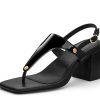 Sandalen Hey Marly | City Gloss - Block Heel Mid Black Ts