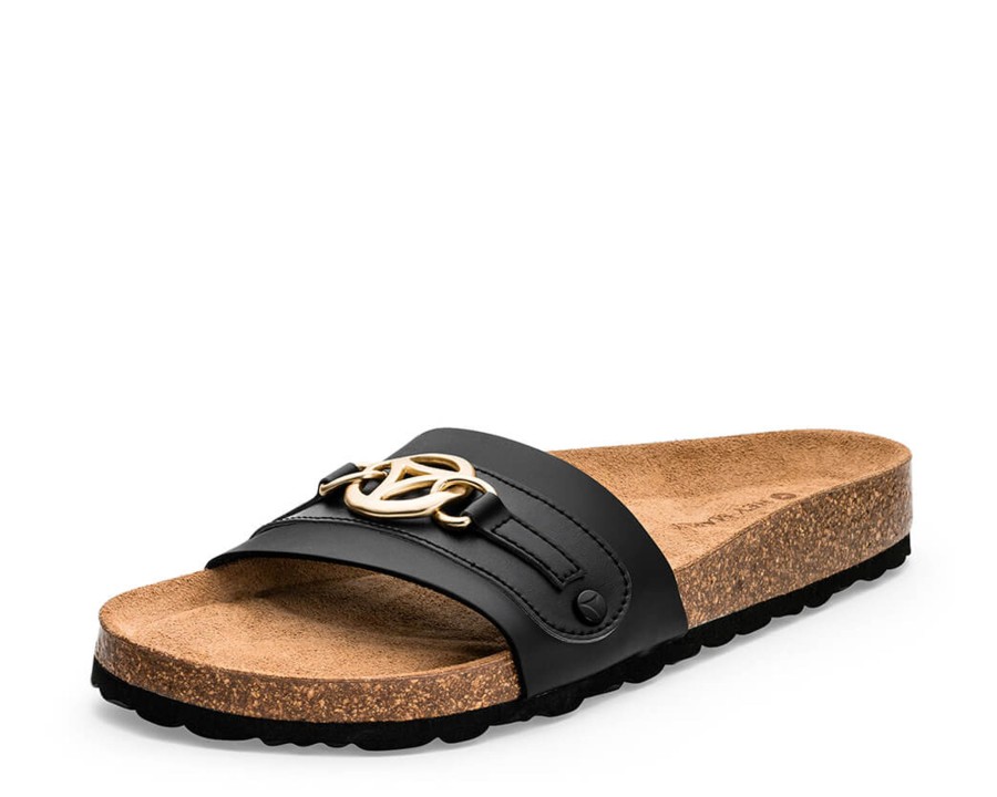 Sandalen Hey Marly | Golden Icon - Casual Cork Black Ps1 Black - Golden Icon - Ps1