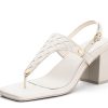 Sandalen Hey Marly | Urban Twist - Block Heel Mid Crema Ts Crema - Urban Twist - Ts