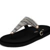 Sandalen Hey Marly | Ethno Beads - Casual Clean Black Ts